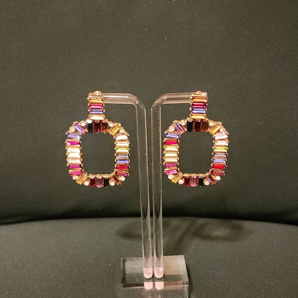 Zahara Statement Earrings - Picture 1 of 4